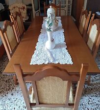 Tavolo in legno con 6 sedie