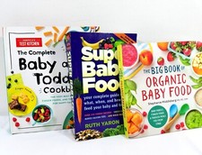 3 Baby Food Cookbooks Recipes