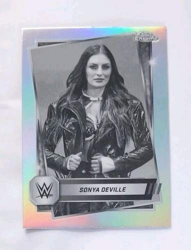 2025 topps chrome wwe sonya - chrome,