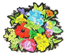 Puzzle Fiori Pittura su Legno