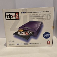Iomega ZipCD 650 USB CD-R/RW Unità esterna 650 MB