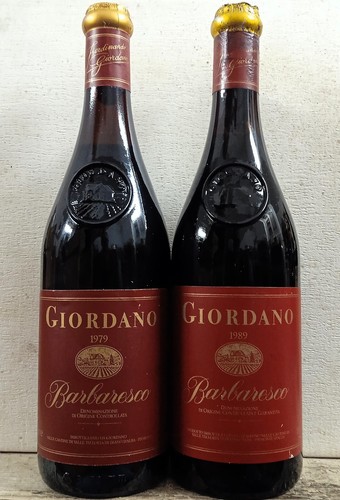 Barbaresco giordano 1979 - 1, bt.