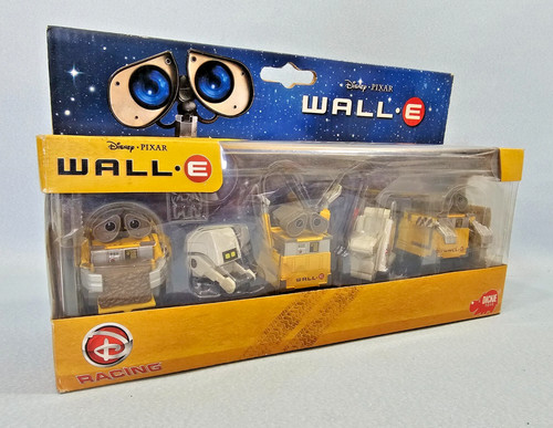 Set cinque robot wall racing - wall-e,
