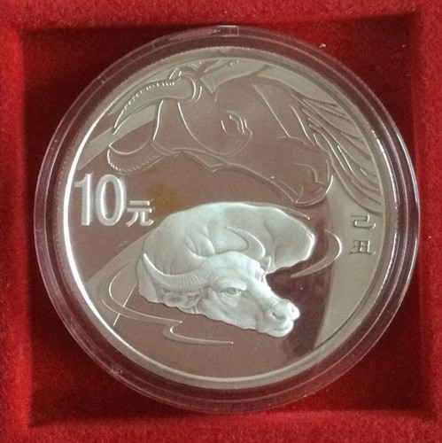 Moneta argento bue - moneta,
