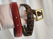 Autentica cintura leopardata