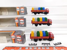 3x Herpa H0 1:87 Autocarro