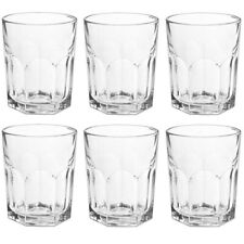 SET 6 BICCHIERI IN VETRO PER