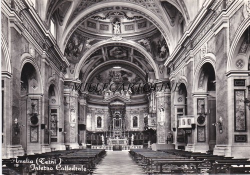 Amelia interno cattedrale - amelia:,