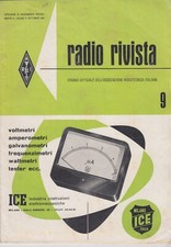 RADIO RIVISTA- N°9 - Settembre 1952 - Voltmetri - Amperometri - Galvanometri ecc