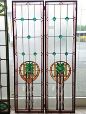 Coppia di vetrate cattedrale