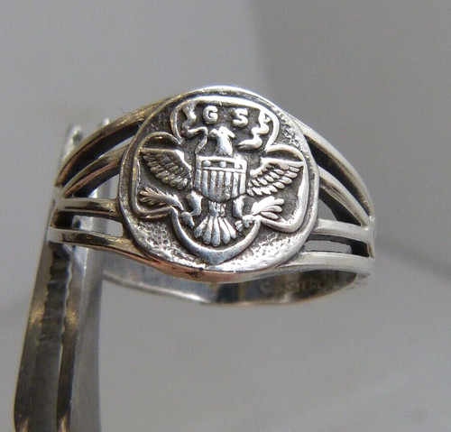 Anello vintage ragazza scout