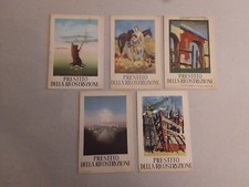 KRAYER  1946   5 CARTOLINE  DRESTITO DELLA RICOSTRUZIONE