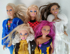 Lotto 5 Barbie doll vintage