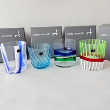 Set 5 bicchieri in vetro