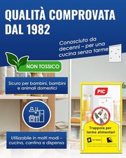 Trappole Adesive Efficaci per Determinare l'infestazione di Farfalline del Cibo
