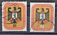 Berlino Germania 1956 Consiglio Federale Francobolli Timbrati (C.A1)