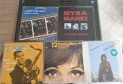 Lotto dischi vinile meno - vinile, (meno