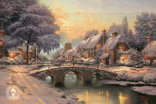 Natale ciottoli ponte - di,