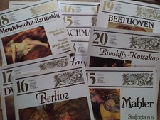 33 GIRI LP lotto stock n 61 lp-- I TESORI DELLA MUSICA CLASSICA CURCIO EDITORE