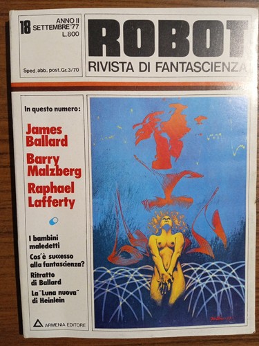 Robot rivista fantascienza - robot, di