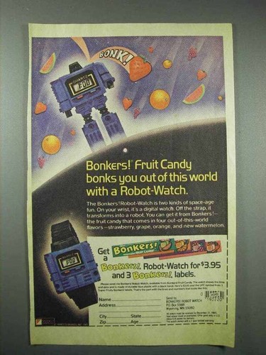 Pubblicità bonkers candy - bonkers,