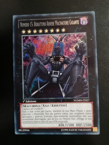 Yugioh numero burattino - yugioh,