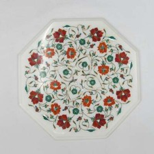 15 " Marmo Bianco Tavolo Top