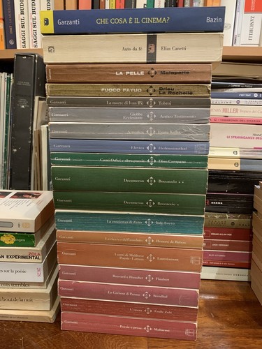 Lotto libri garzanti - lotto,
