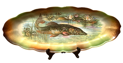 Piatto pesce moschetto luccio