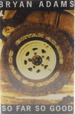 musicassetta so far so good bryan adams 1993 a&m records rock pop folk