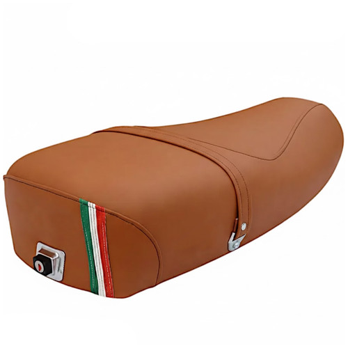 Sella lunga marrone tricolore - lunga,