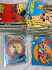 Lotto fumetti Tex vari numeri collana storica e nuove ristampe Bonelli vintage