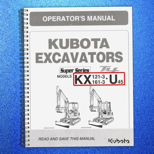 Kubota kx121 kx161 u45 - kx161-3,