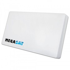 Megasat Antenna Piatta Sat D2 Profi Line Twin LNB Intercambiabile 2 partecipanti