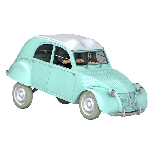 Auto collezione tin - tin,, la
