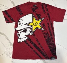 Maglietta Y2K Red Rockstar