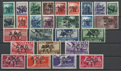 1947 trieste zona valori - trieste, a