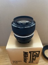 nikon nikkor 50mm f/1.2 +