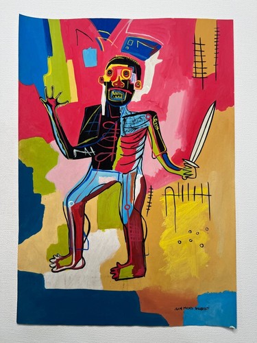 Jean michel basquiat - basquiat, disegno