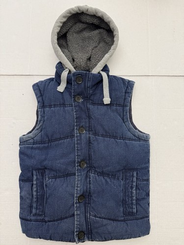 Zara man denim puffer vest - zara,