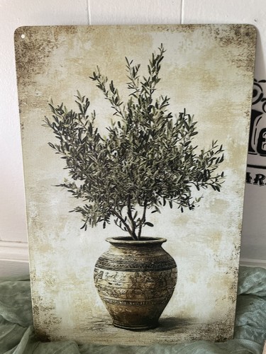 Vintage style metal sign - vintage, cm