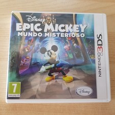 EPIC MICKEY  MUNDO MISTERIOSO NINTENDO 3DS. VERSION ESPAÑA