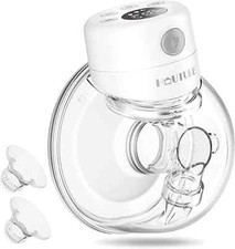 Tiralatte Elettrico Portatile HEYVALUE 3 Modalita' Massaggio Bassa Rumorosita'