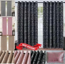 Coppia di Tende a Occhielli di