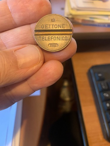 Gettone telefonico 7701 - telefonico,