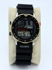 Orologio digitale subacqueo Citizen D060-0869T 200 m orologio windsurfer - funzionante