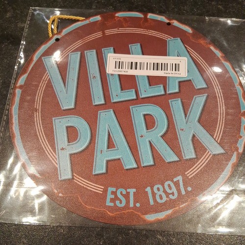 Insegna metallo villa park - in,