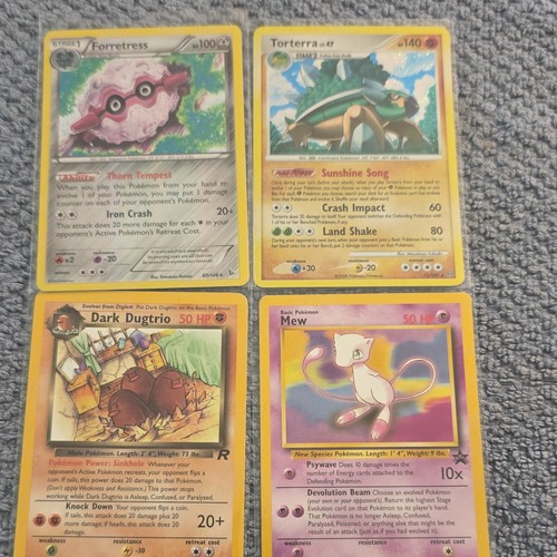 Lotto carte pokémon tcg - 8, mew
