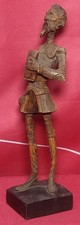 Statua Don Chisciotte in legno