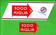 2 ADESIVI STICKERS 1000 MIGLIA